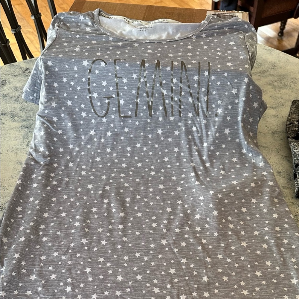 Gemini Short sleeve women’s nightgown
